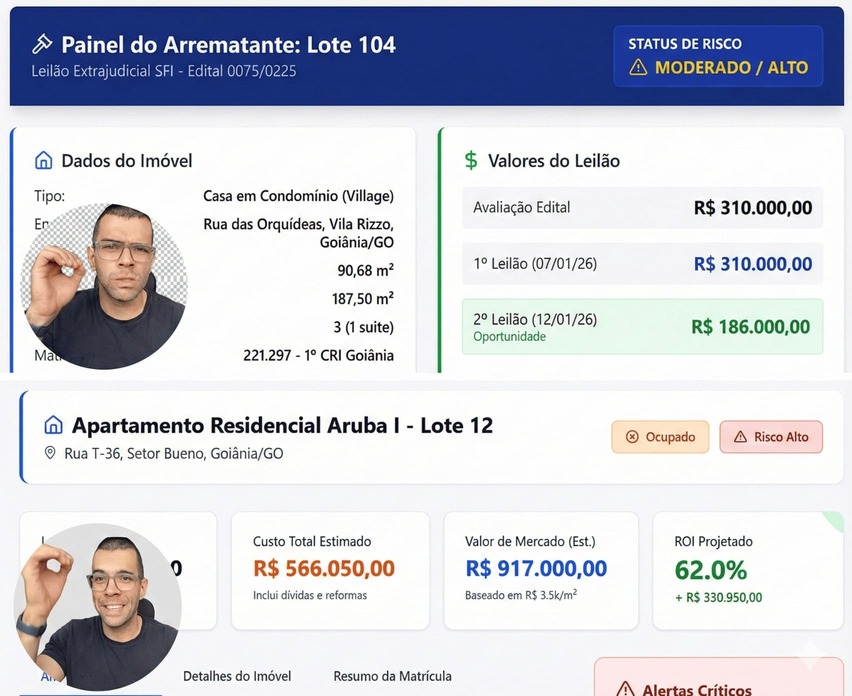 Leilão Ágil com IA